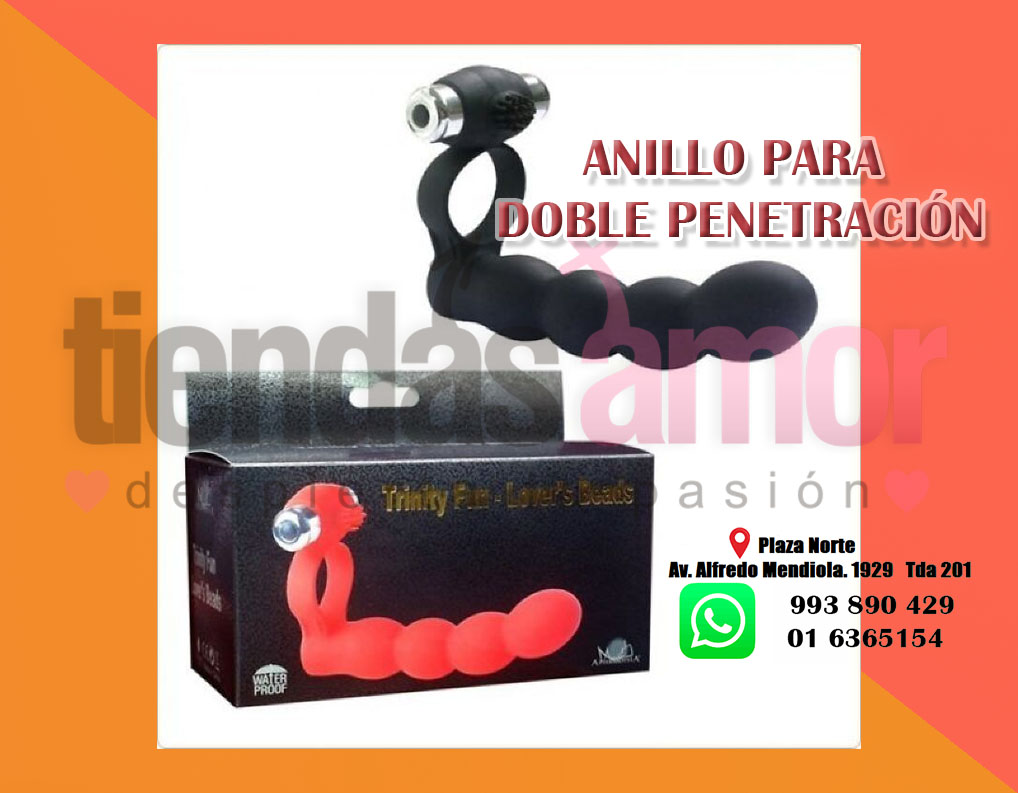 PLACER X2, ANILLO DOBLE PENETRACIÓN RETARDANTE VIBRADOR